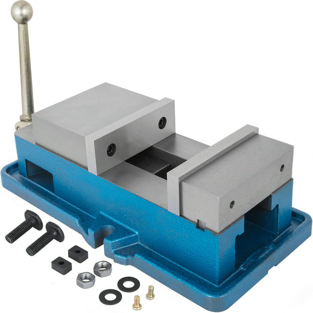 5" Non-Swivel Milling Lock Vise Bench Clamp Fix Workpieces Secure 125mm Width